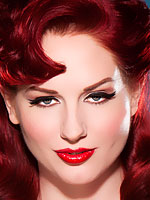 Angela Ryan exposing her body for the 4th July