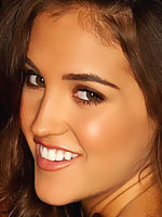 Jaclyn Swedberg strips her lingerie on the bed